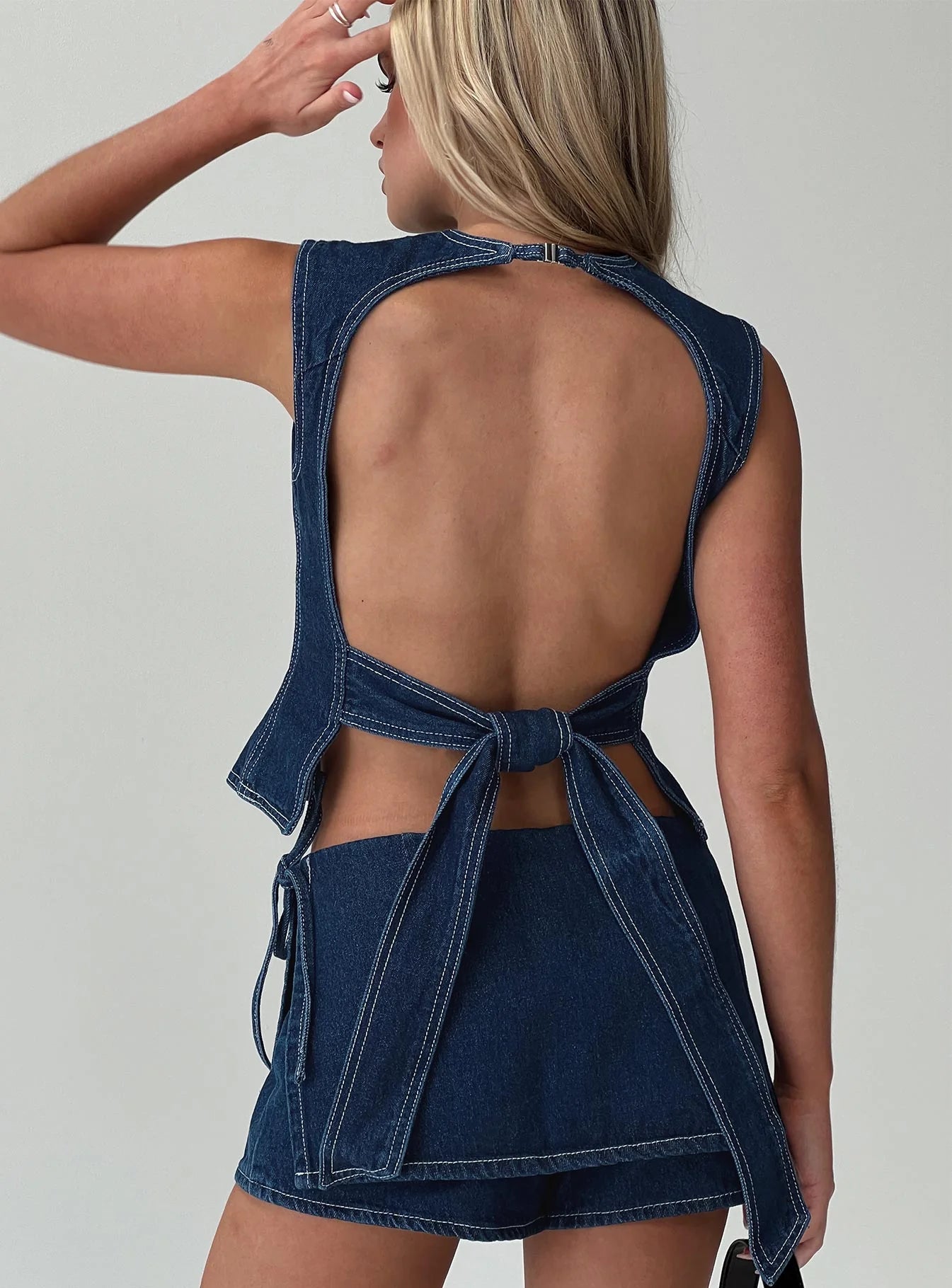 Viral Countryside Denim Set