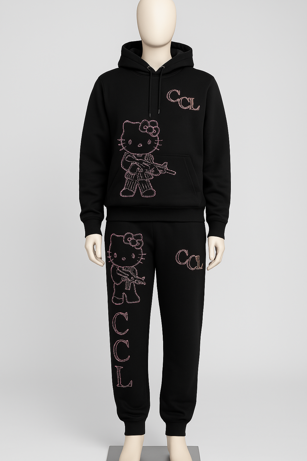 Rhinestone Hello Kitty Tracksuit - Limited Release