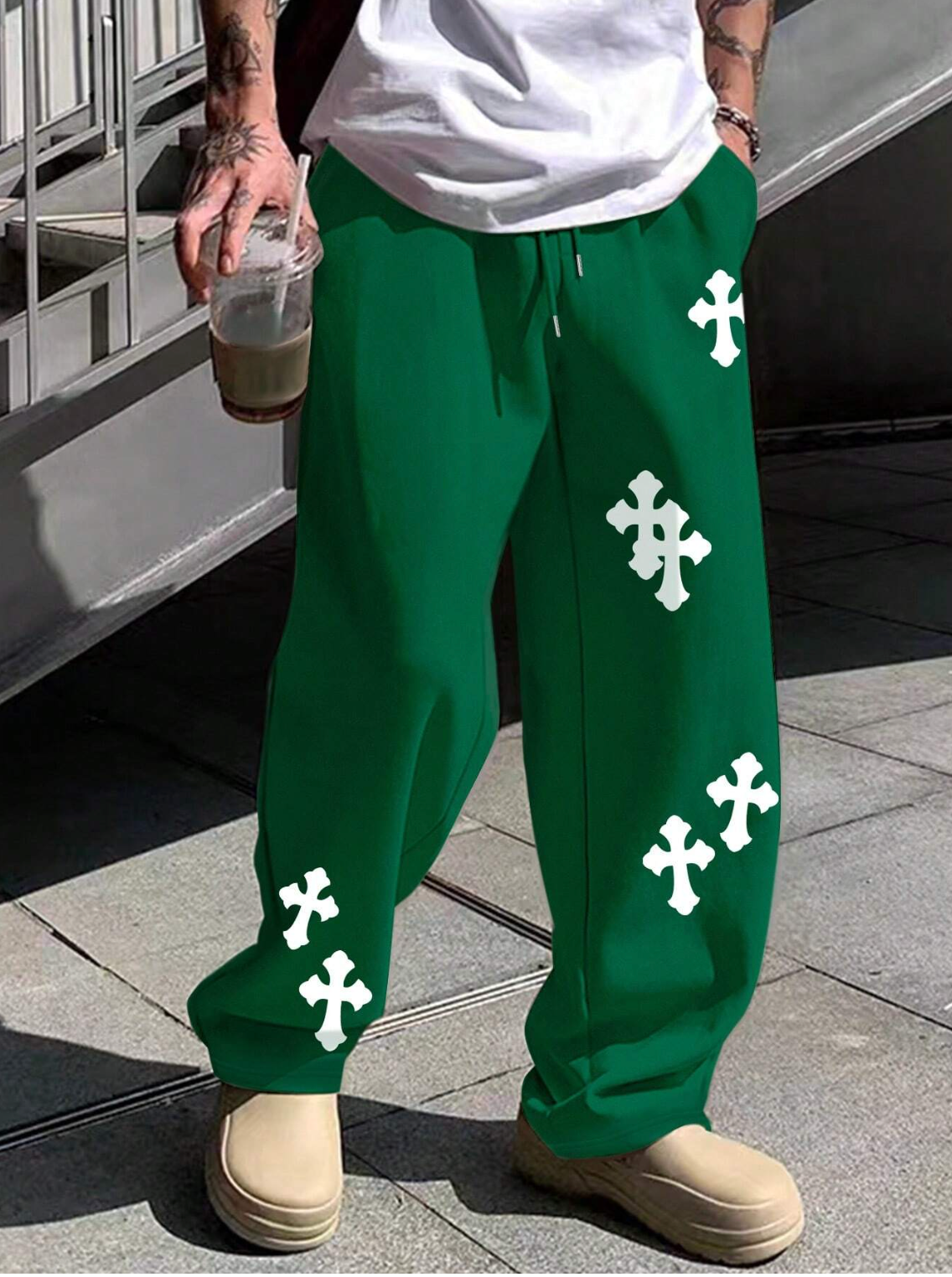 Crucifix Ryder Sweatpants