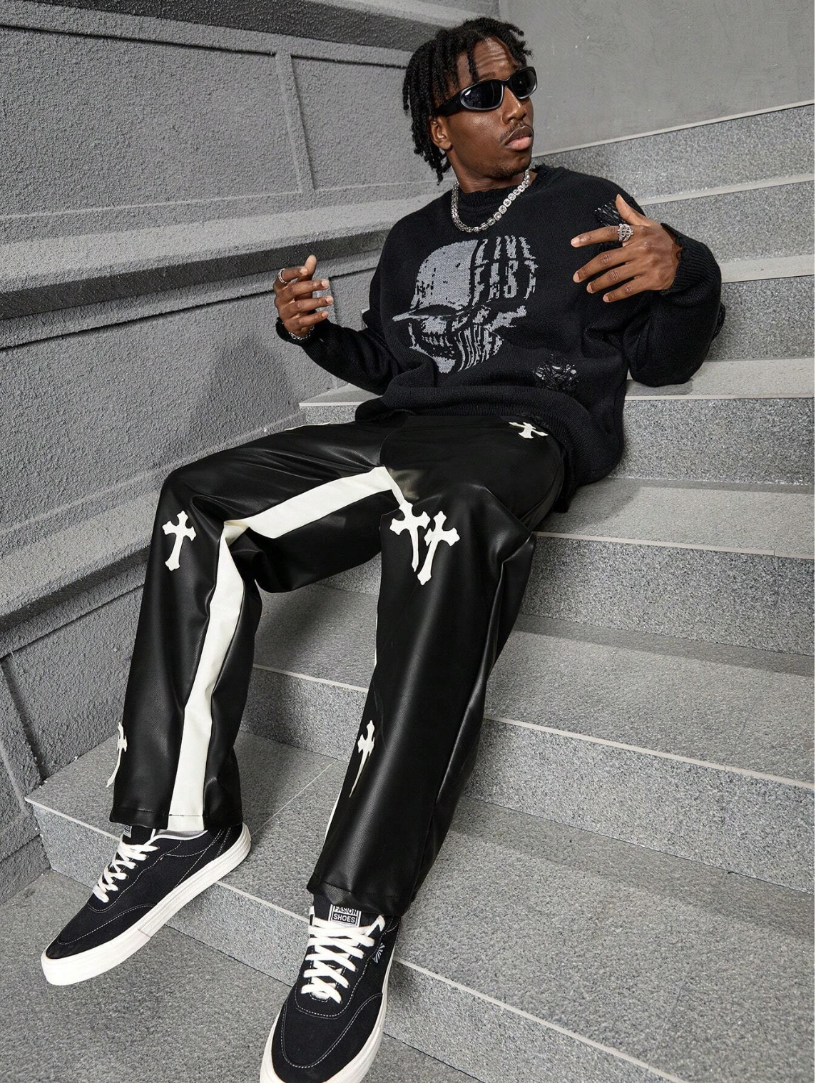 Crucifix Ryder Pants