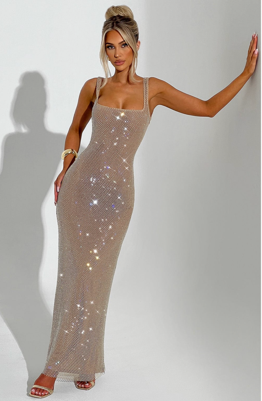 Viral Sparkle Maxi Dress