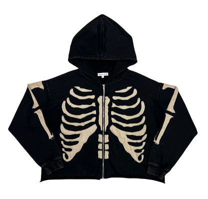 Viral "Bones" Exo-Skeleton Hoodie